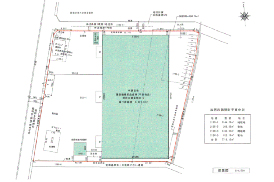 【賃貸】 0.00m2(0.00坪) の貸し倉庫(貸倉庫)・賃貸倉庫の外観